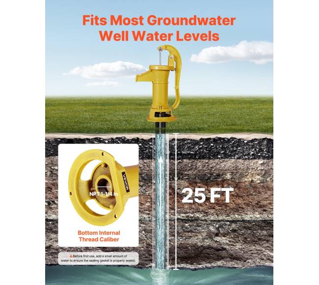 Šulinio rankinė vandens pompa1