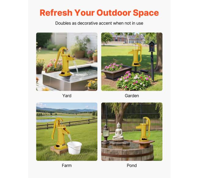 Šulinio rankinė vandens pompa5