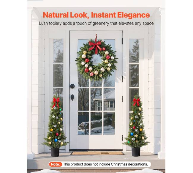 Dirbtiniai kadagiai, 2 vnt. rinkinys 914 mm1