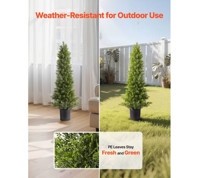 Dirbtiniai kadagiai, 2 vnt. rinkinys 914 mm2