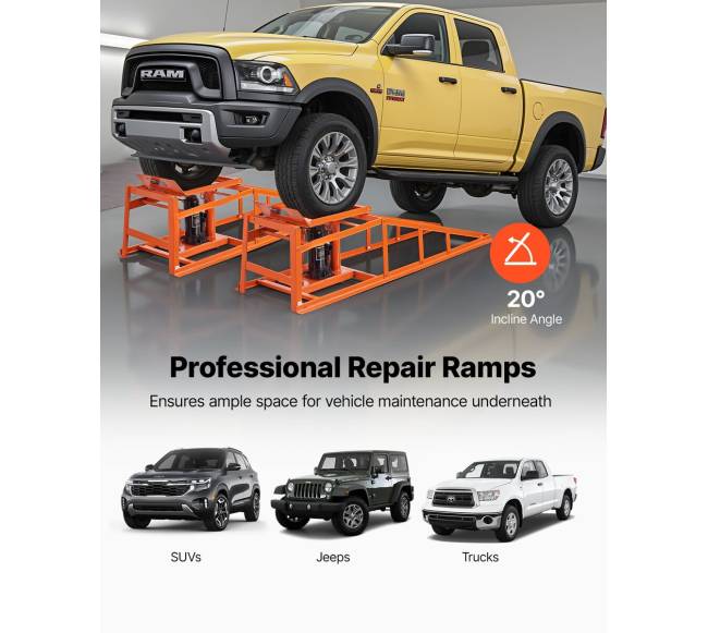 Hidrauliniai automobilių keltuvai, 2 vnt, 5T1