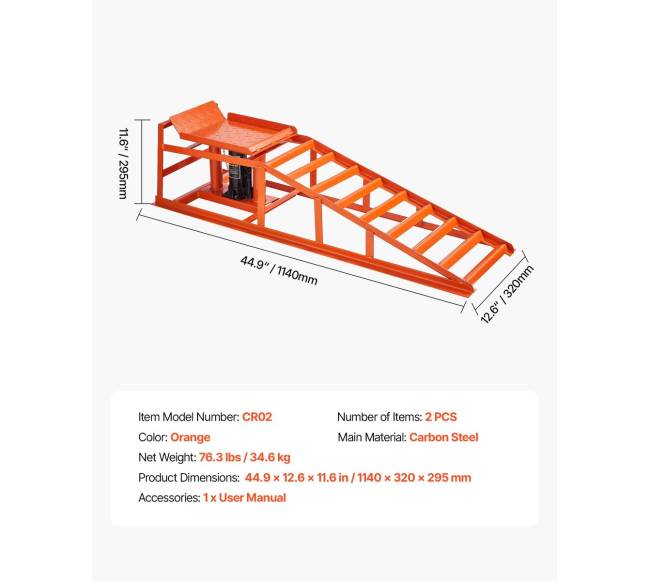 Hidrauliniai automobilių keltuvai, 2 vnt, 5T6