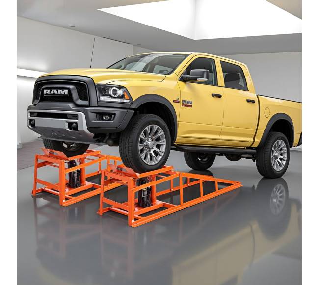 Hidrauliniai automobilių keltuvai, 2 vnt, 5T7