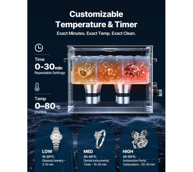 15L ultragarsinis valiklis dalims ir įrankiams5