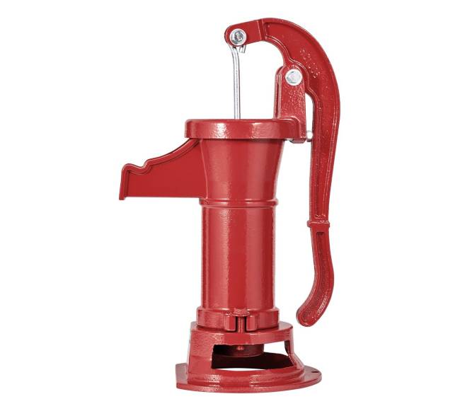 Rankinė šulinio pompa iš ketaus0