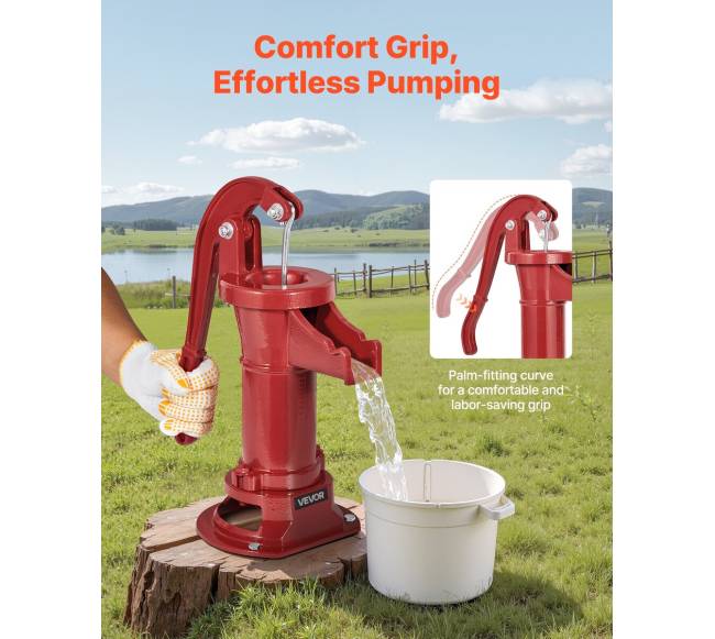 Rankinė šulinio pompa iš ketaus3