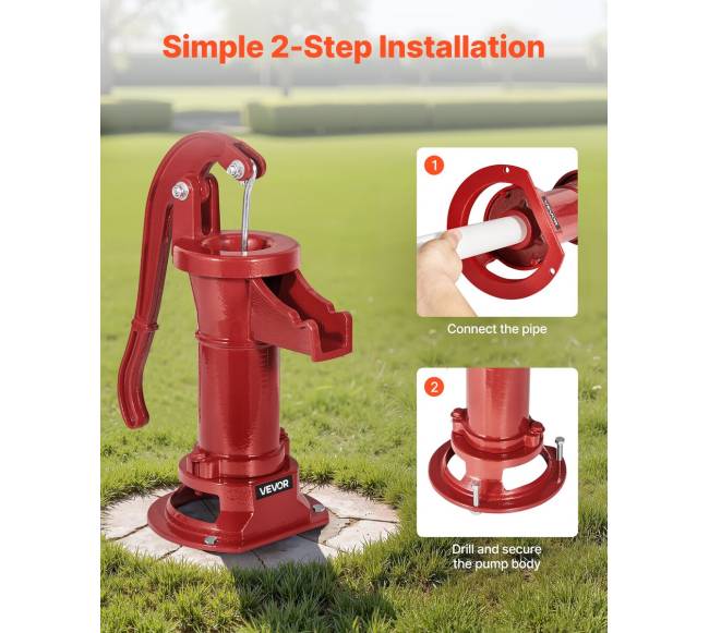 Rankinė šulinio pompa iš ketaus4