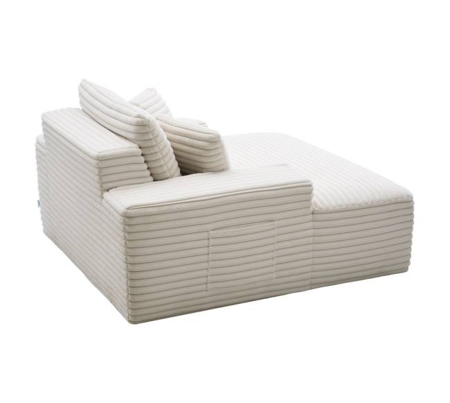 Modernus fotelis-gultas su pagalvėmis0