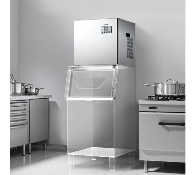 Komercinis ledo gaminimo aparatas 181 kg per dieną7