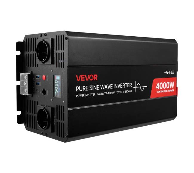 4000W galios keitiklis automobiliams ir RV0