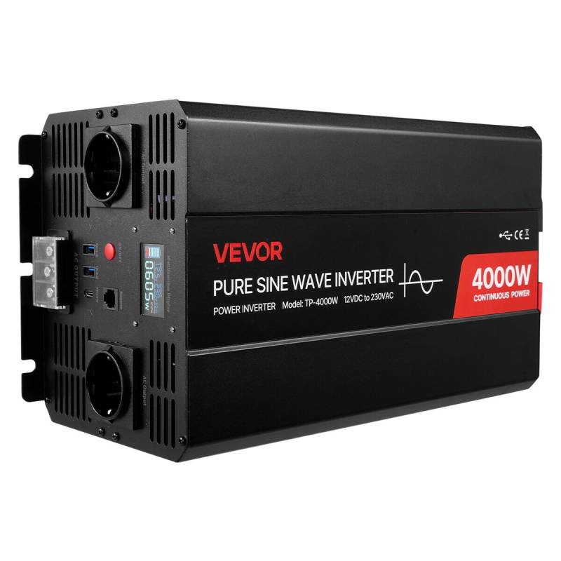 4000W galios keitiklis automobiliams ir RV0