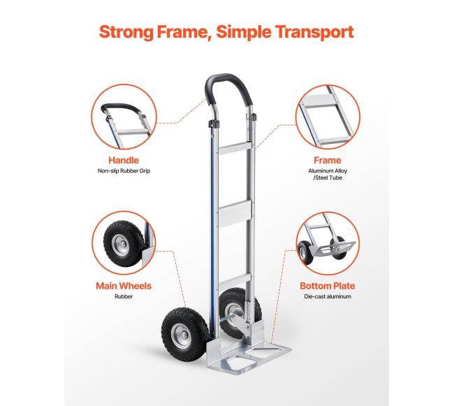 Vežimėlis kroviniams su neslystančiais ratukais3