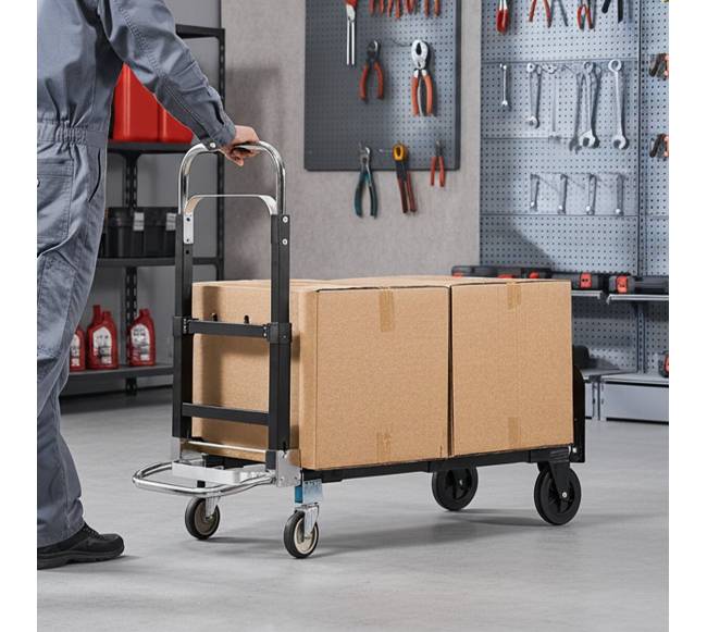 Sulankstomas krepšio vežimėlis 2 in 17