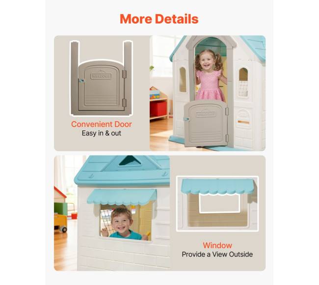 Lauko žaidimų namelis vaikams5