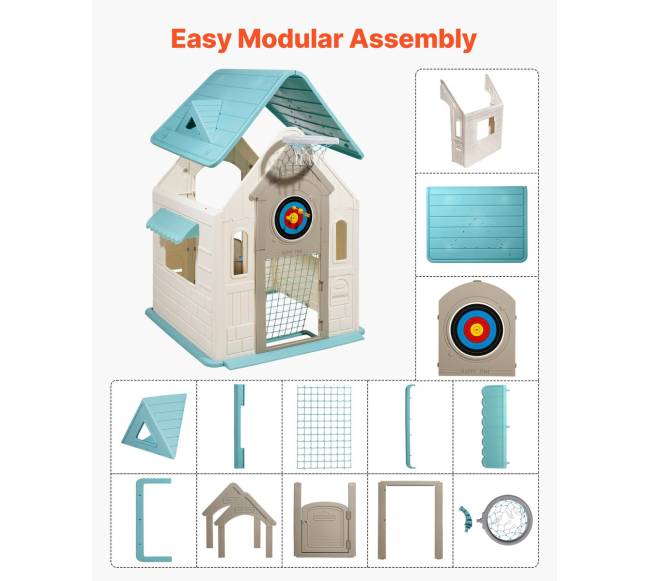 Lauko žaidimų namelis vaikams6