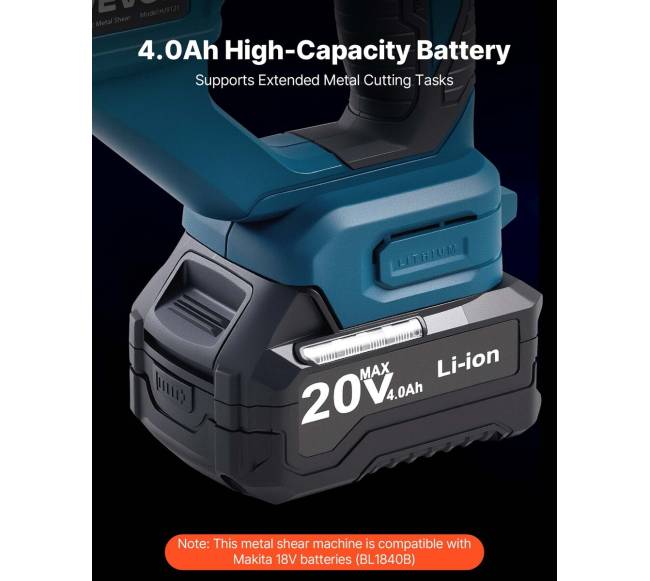 Metalo kirpimo žirklės su pasukamu galvute4