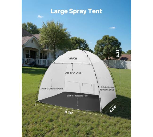 Nešiojama dažymo palapinė1