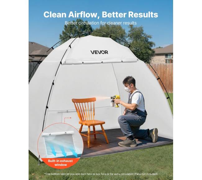 Nešiojama dažymo palapinė2