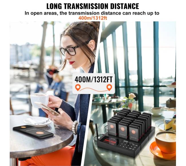 Belaidis restoranų paginimo sistema, 400 m4