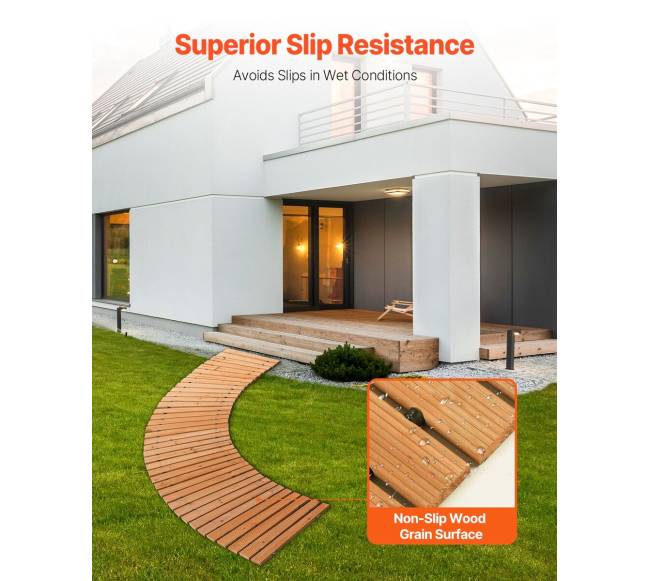 Medinė sodo takas 2.13 m x 43 cm4