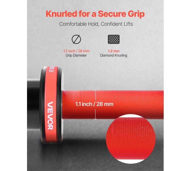 220 cm štanga su 2 colių diskais3