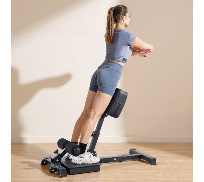 Sissy pritūpimų įrenginys kojų treniruotėms7