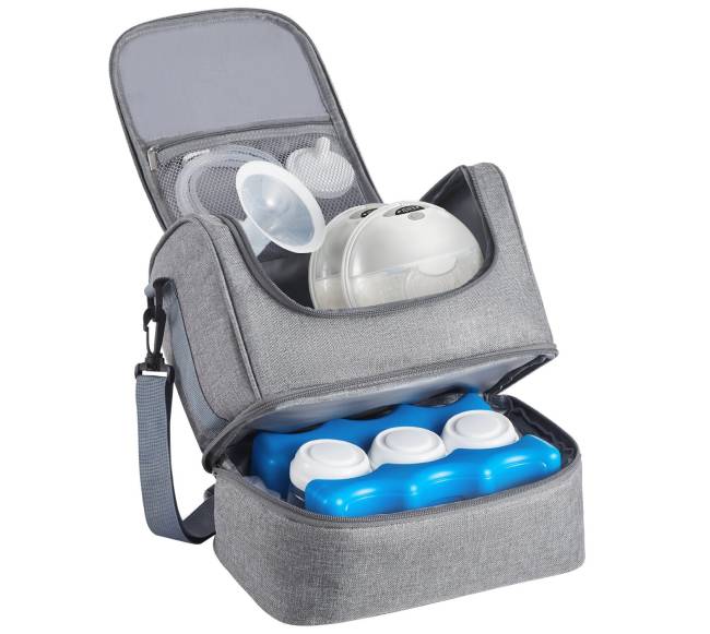 Krūtų siurblio krepšys su ledo paketu9