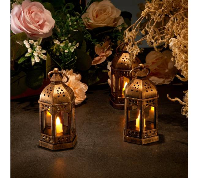 12 vienetai dekoratyvinių žibintų rinkinys7