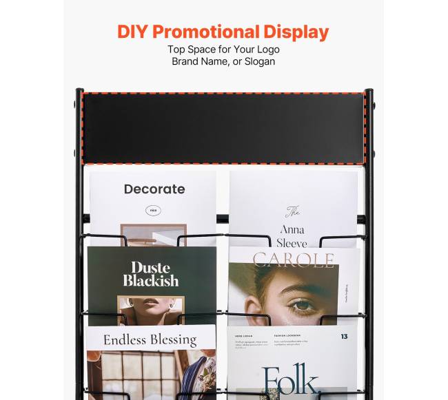 Brošiūrų stovas su 20 kišenių4