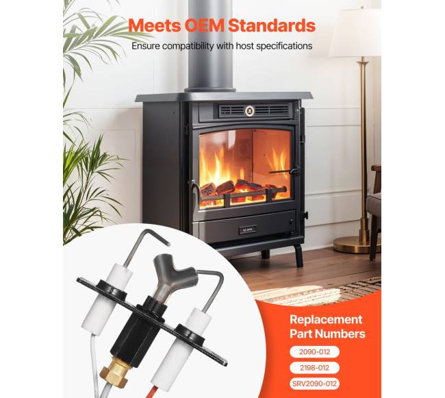 Dujų uždegimo mazgas Heatilator, Heat & Glo3