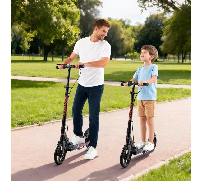 Vaikiškas paspirtukas su reguliuojamu vairu7