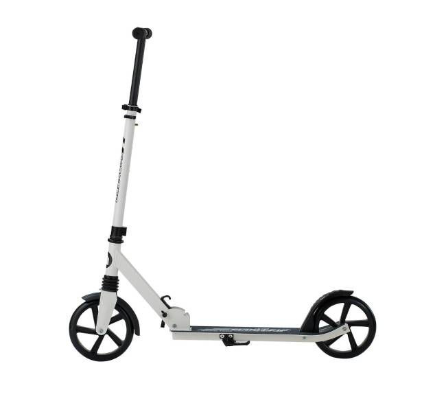 Vaikiškas ir suaugusiųjų paspirtukas, baltas ir juodas9