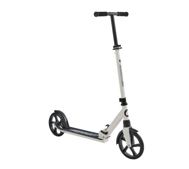 Vaikiškas ir suaugusiųjų paspirtukas, baltas ir juodas10