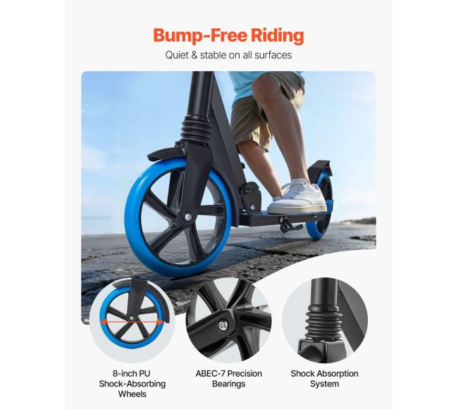 Vaikiškas paspirtukas su reguliuojamu rankena2