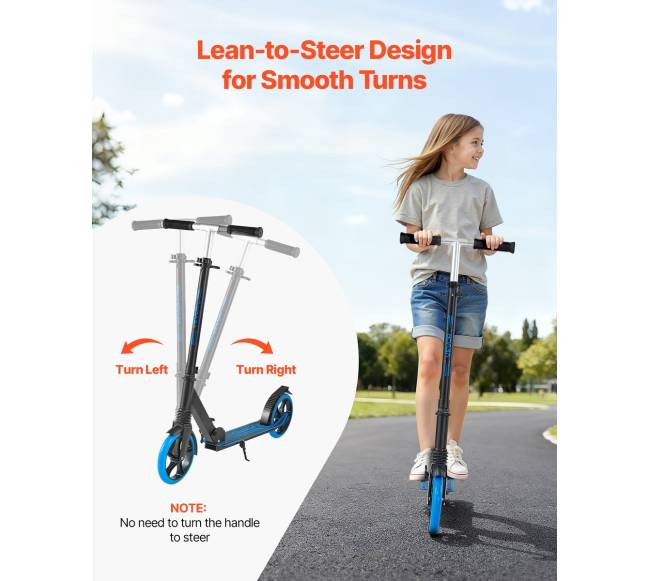 Vaikiškas paspirtukas su reguliuojamu rankena3