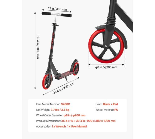 Vaikų, paauglių ir suaugusiųjų paspirtukas6