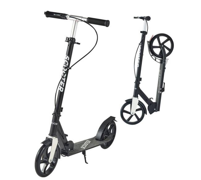 Dviejų ratų paspirtukas vaikams ir suaugusiems0