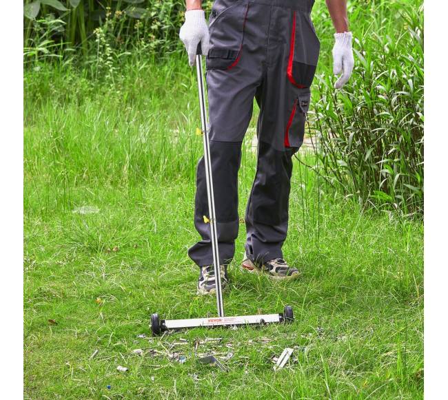 Magnetinis šlavėjas su ratais 43 cm 4.5 kg7