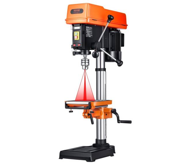 764 mm stalo gręžimo presas su LED apšvietimu0