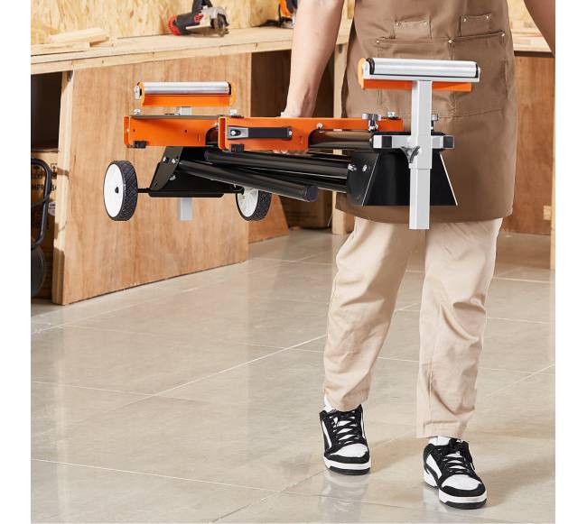 Sulankstomas plieninis stovas skersinėms pjūkloms7