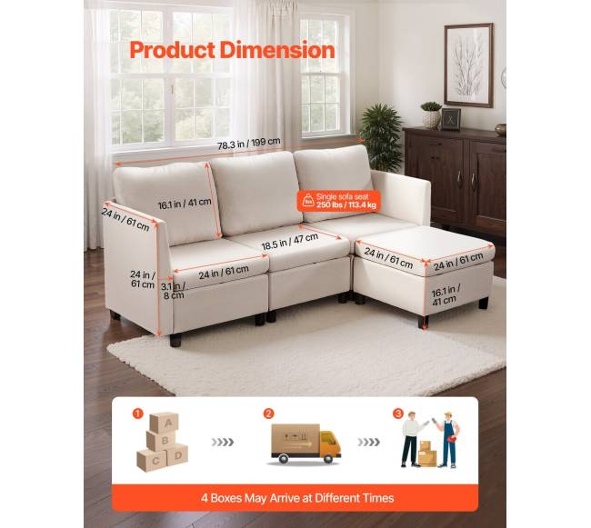 Modulinė sofa lova su paslėpta saugykla3