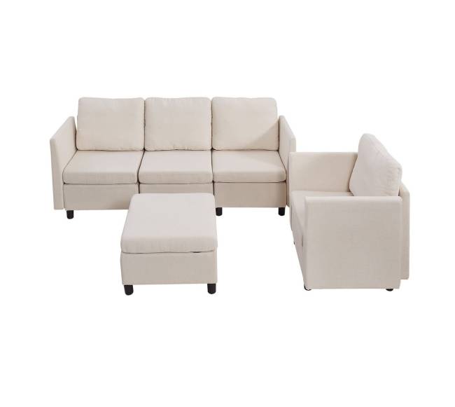 Modulinė 5 vietų sofa su paslėpta saugykla9