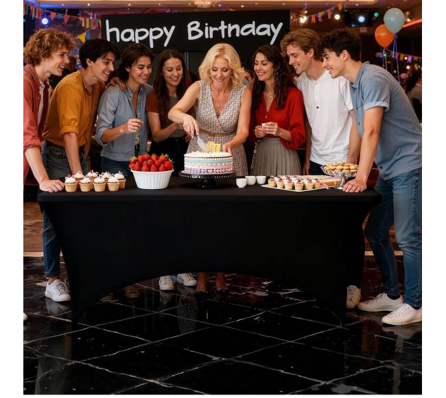 Stalčių audiniai 6 FT renginiams 3 vnt.7