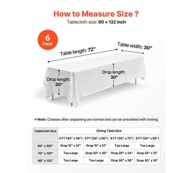 Stačiakampio formos staltiesių rinkinys, 6 vnt.4