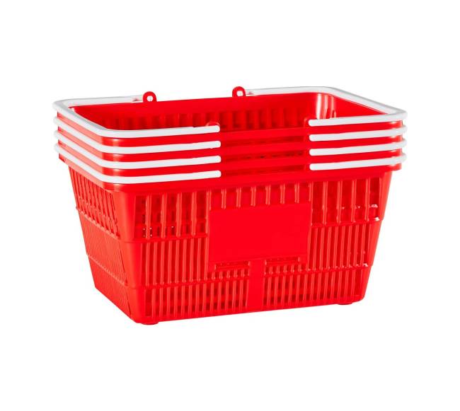 Parduotuvės krepšeliai, 21 L, 4 vnt.9