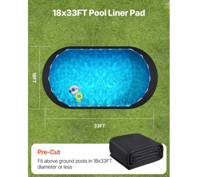 Ovalus baseino paklotas 5,5 x 10 m viršžeminiams baseinams4