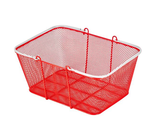 12 vnt. metaliniai pirkinių krepšiai su rankenomis8