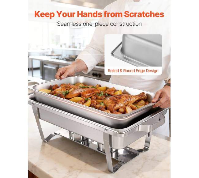 Stačiakampis 8,5 L kaitlentės rinkinys, 2 vnt4