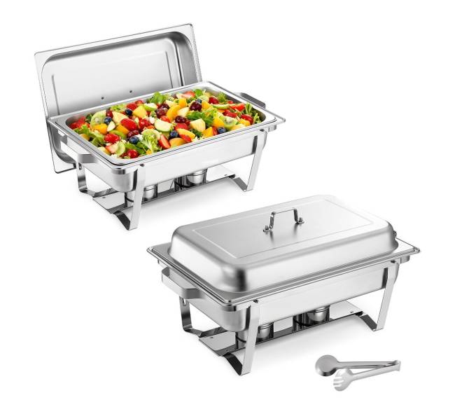 Stačiakampis 8,5 L kaitlentės rinkinys, 2 vnt8