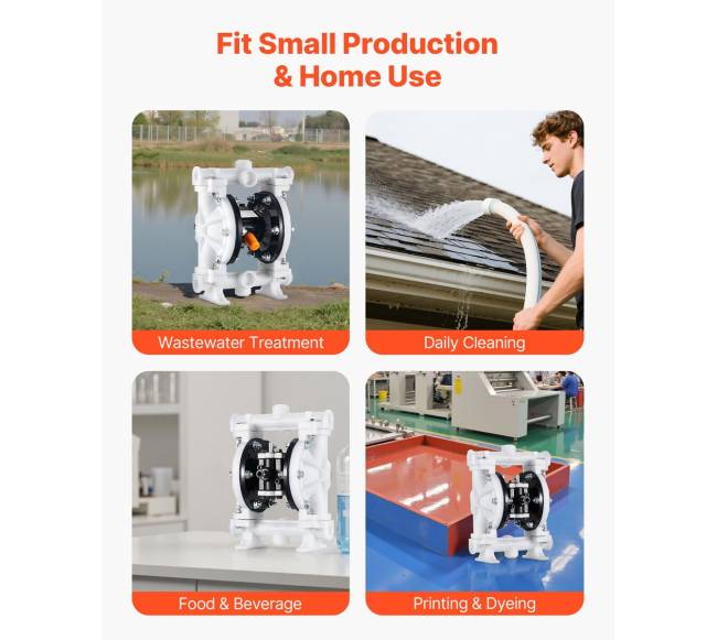 Oro varoma dviguba diafragminė pompa5